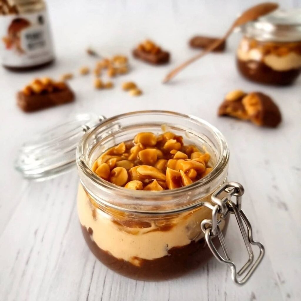 Crème façon Snickers