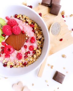 Porridge framboise!!!