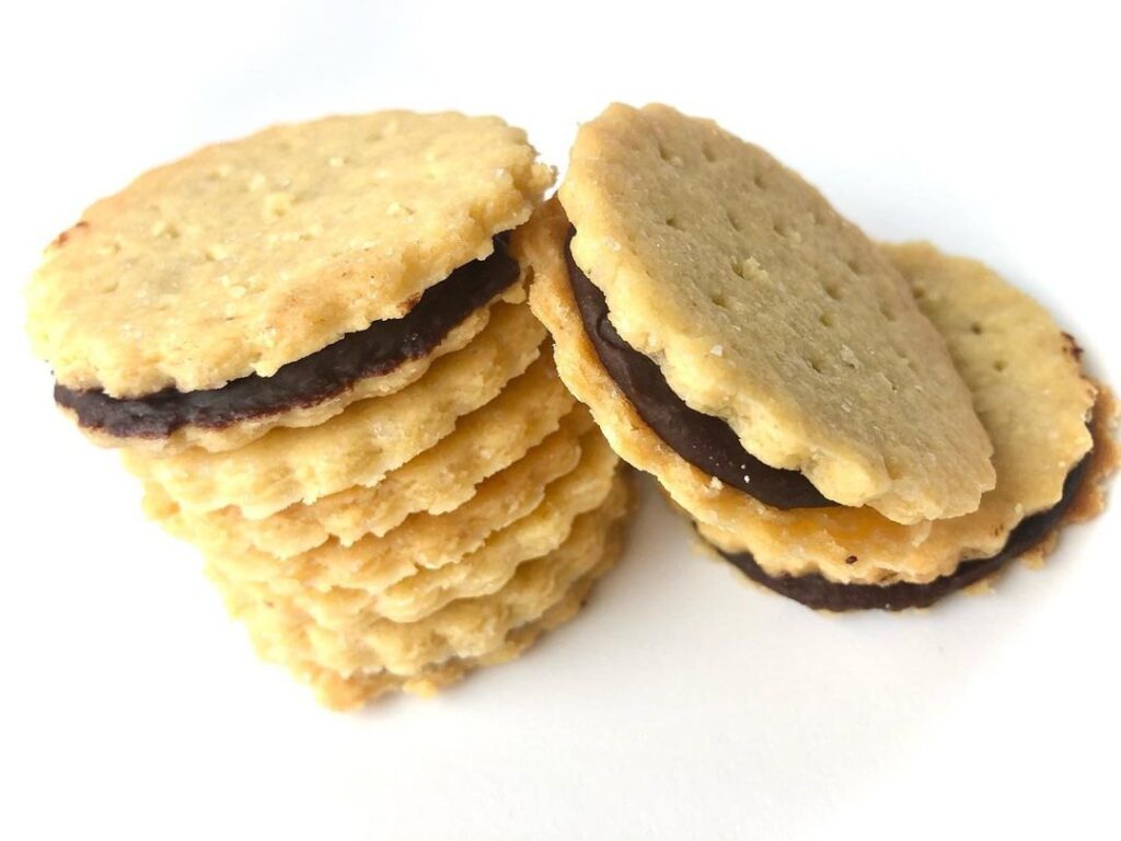 Biscuits chocolatés au robot