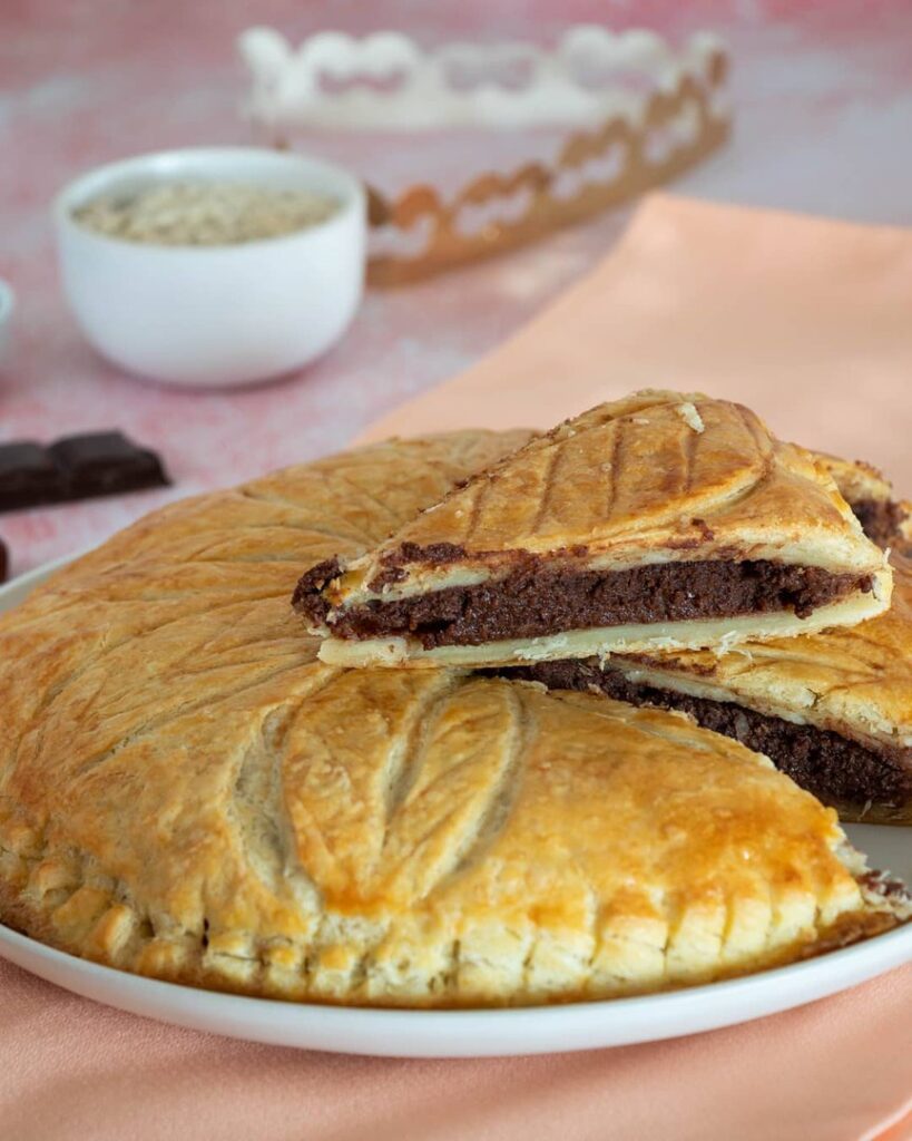 Galette des rois chocolat et noisettes