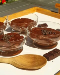 Mousse au chocolat moelleuse
