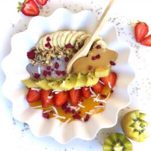 Chia pudding au lait de coco