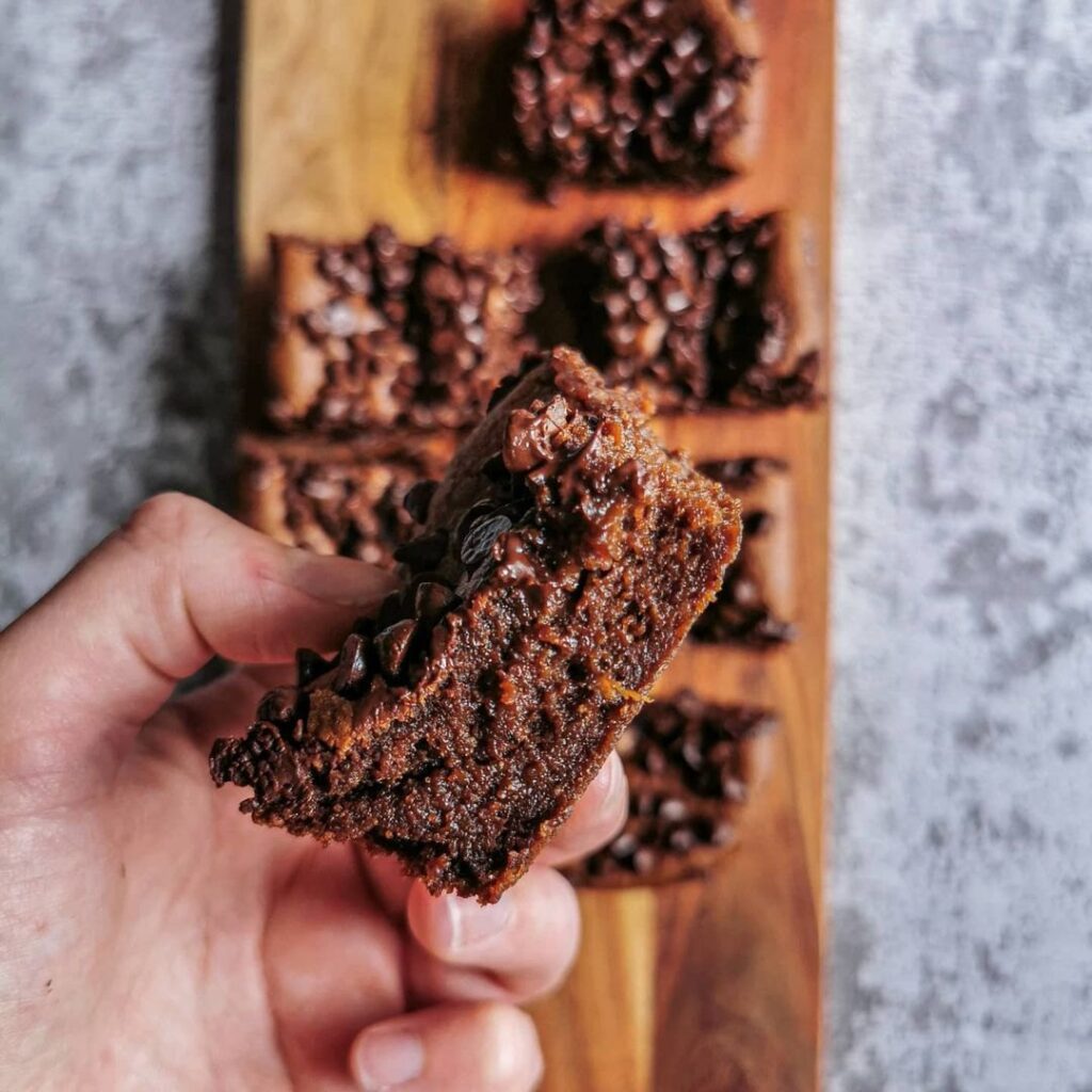 Brownie à la patate douce sans beurre