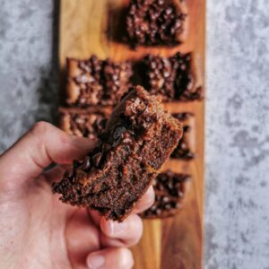 Brownie à la patate douce sans beurre