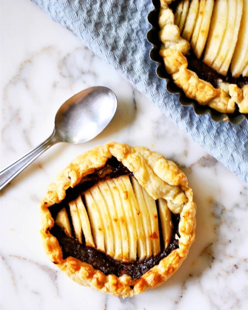 Tartelettes poire chocolat