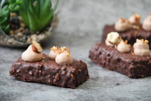 Gâteaux rochers au praliné