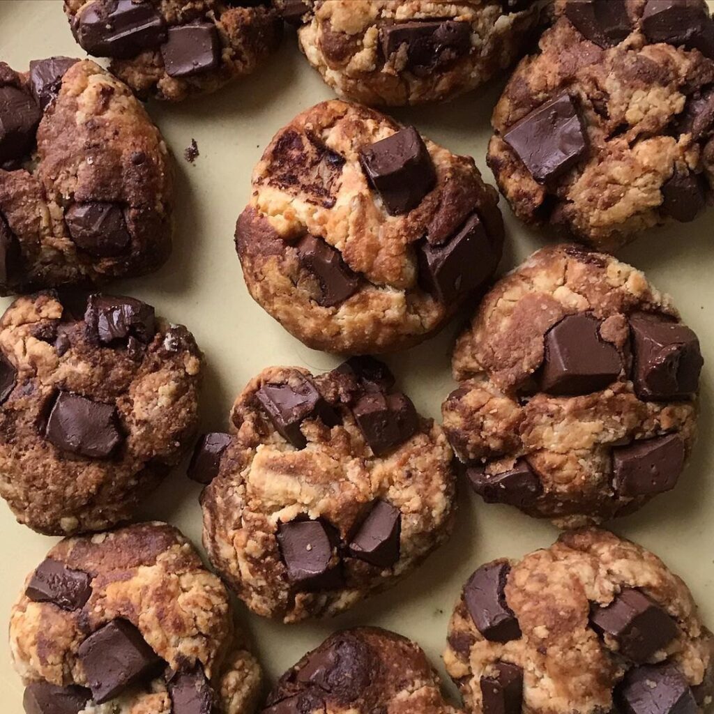 Cookies chocolat et poudre d&rsquo;amandes