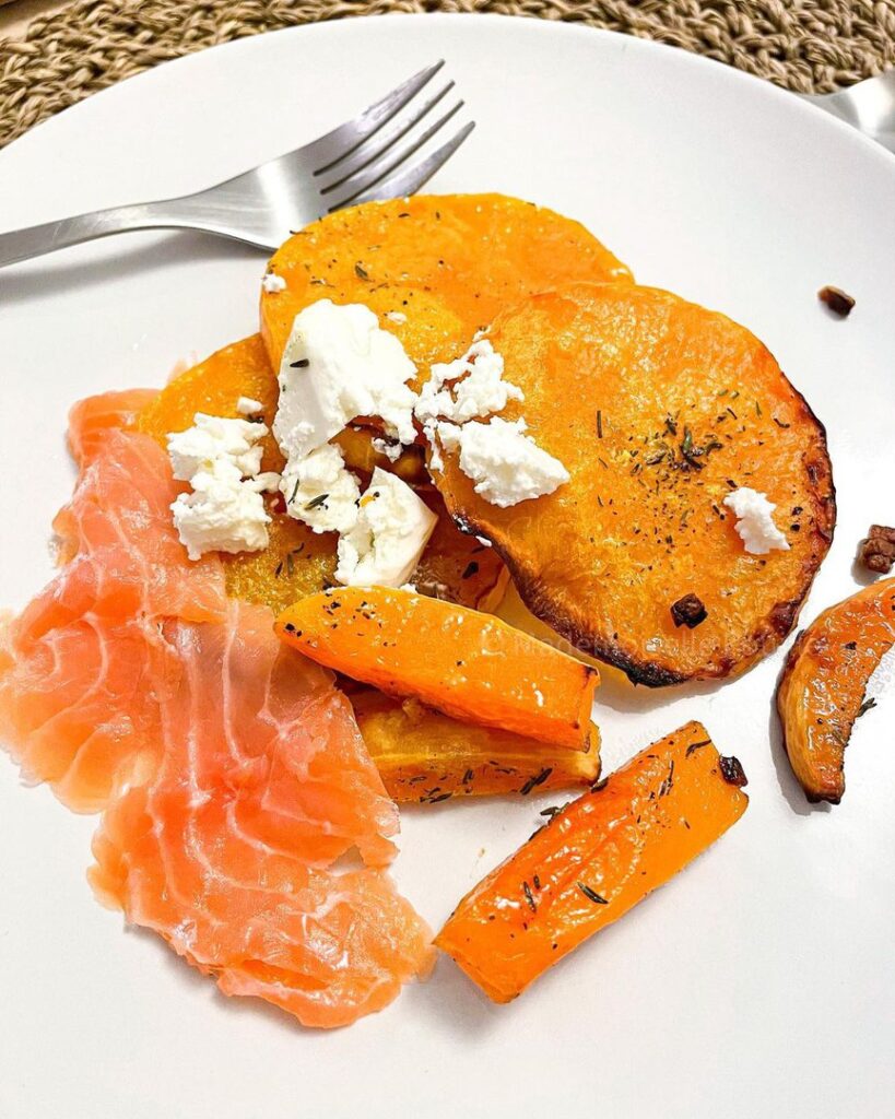 Butternut saumon-fromage frais