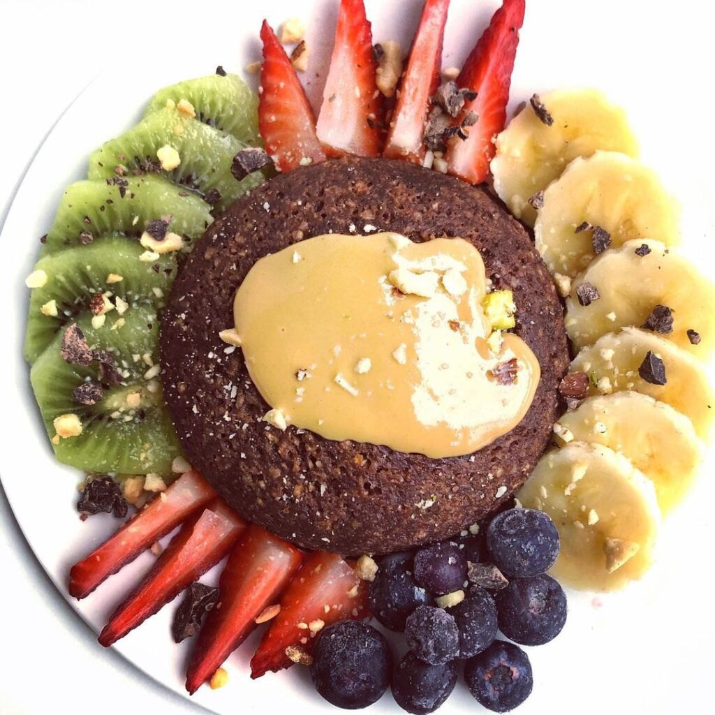 Bowlcake pomme-chocolat-coco