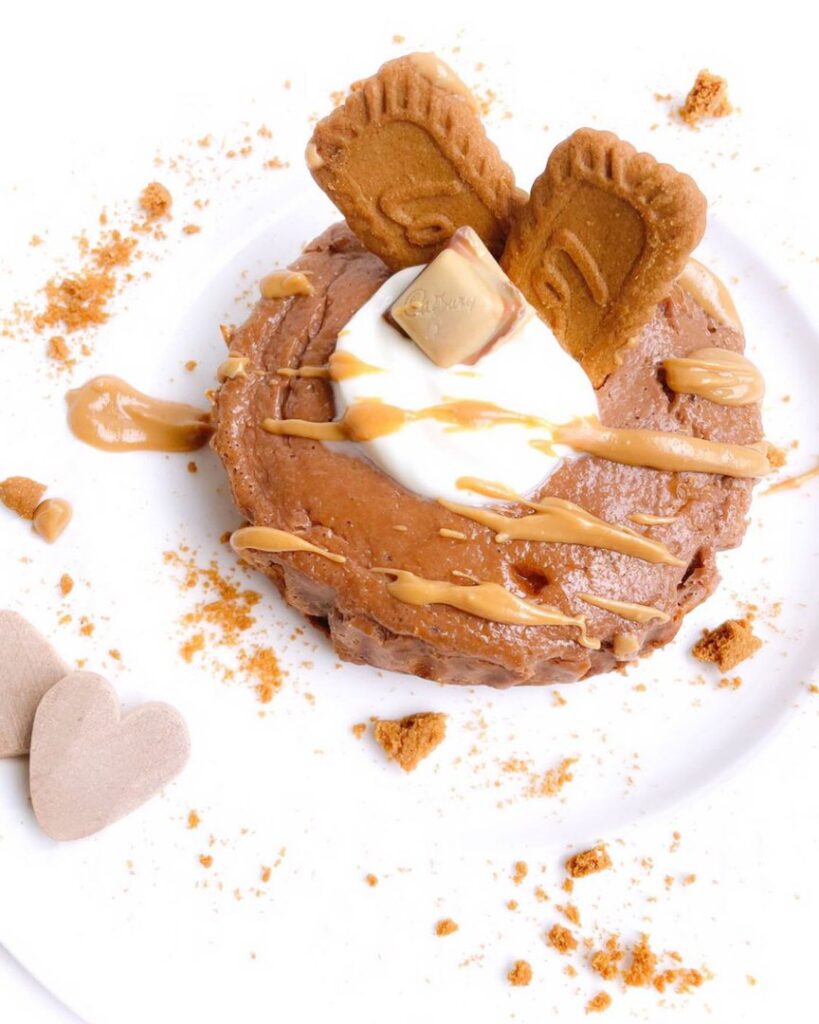 Petit cheesecake chocolat spéculos