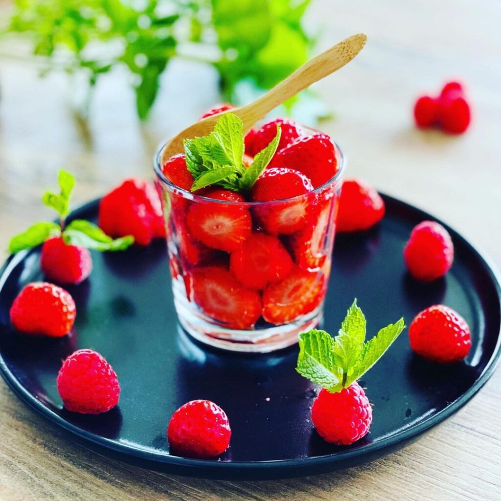 Soupe à la fraise