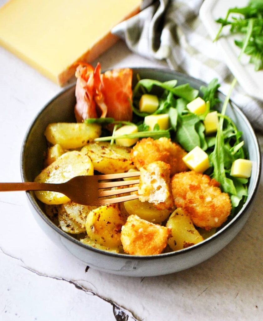 Rustic bowl au comté