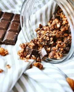 Granola crousti-fondant choco amande