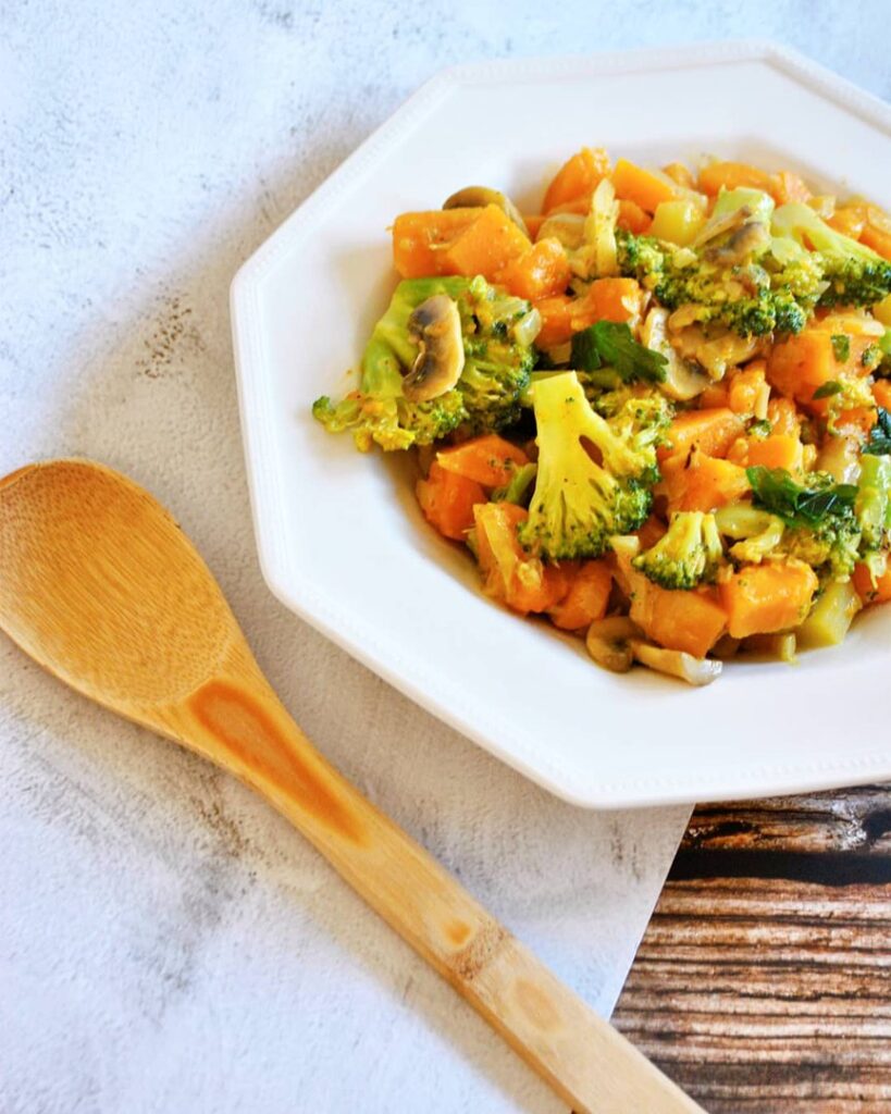 Curry coco aux légumes