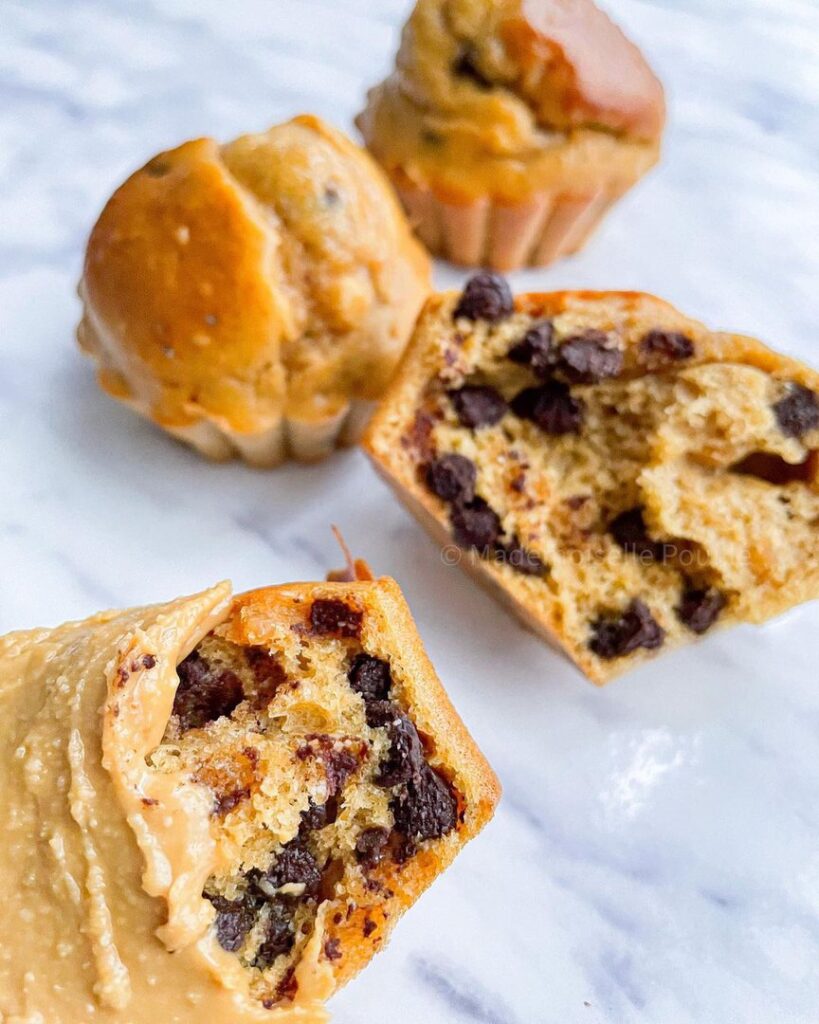 Muffins peanut butter-chocolat