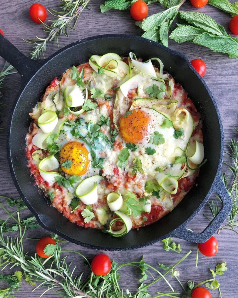 Omelette façon shakshuka épicé