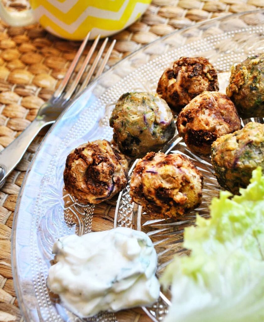 Falafels aux herbes