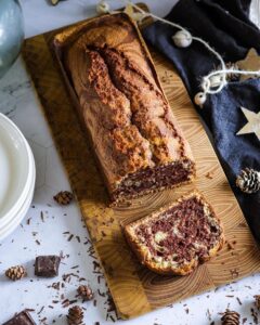 Cake marbré très moelleux et savoureux