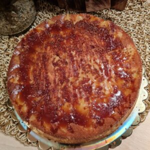 Moelleux aux pommes caramel et spéculos