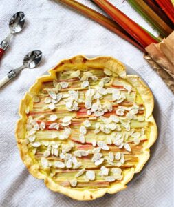 Tarte à la rhubarbe