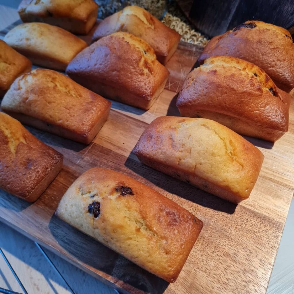 Cakes aux pépites de chocolat