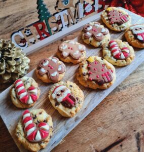 Cookies americains version Noël