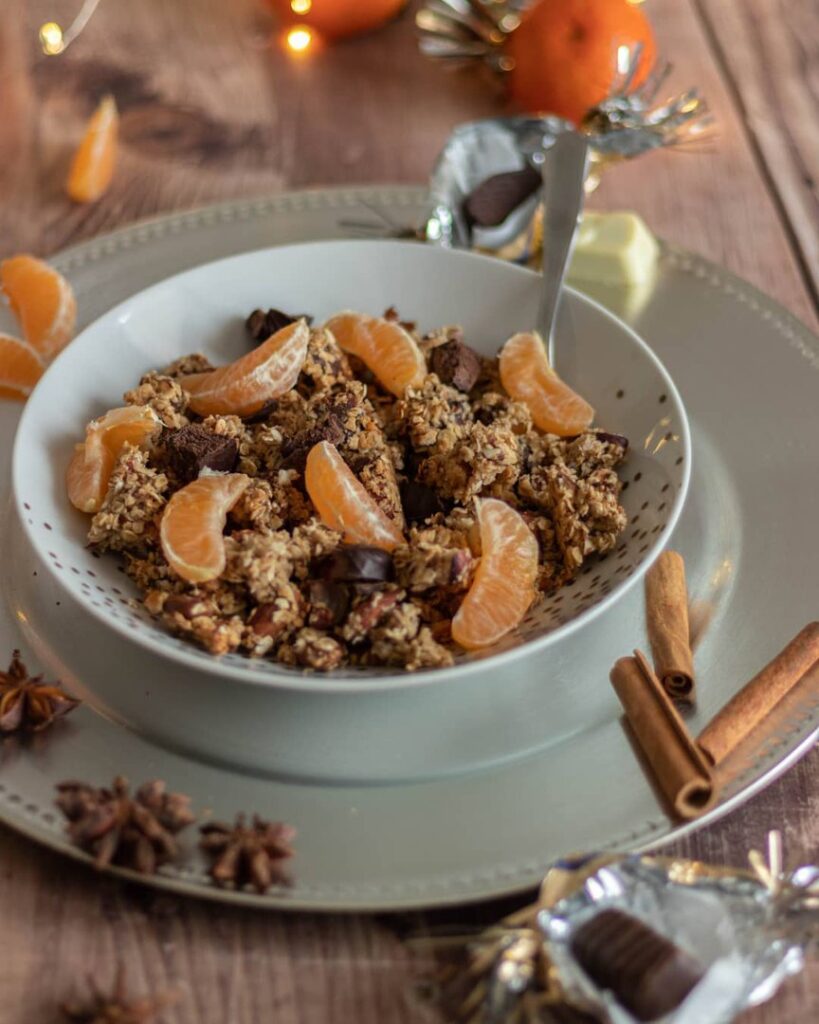Granola de Noël