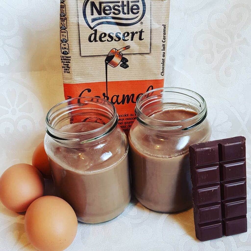 Crème chocolat caramel