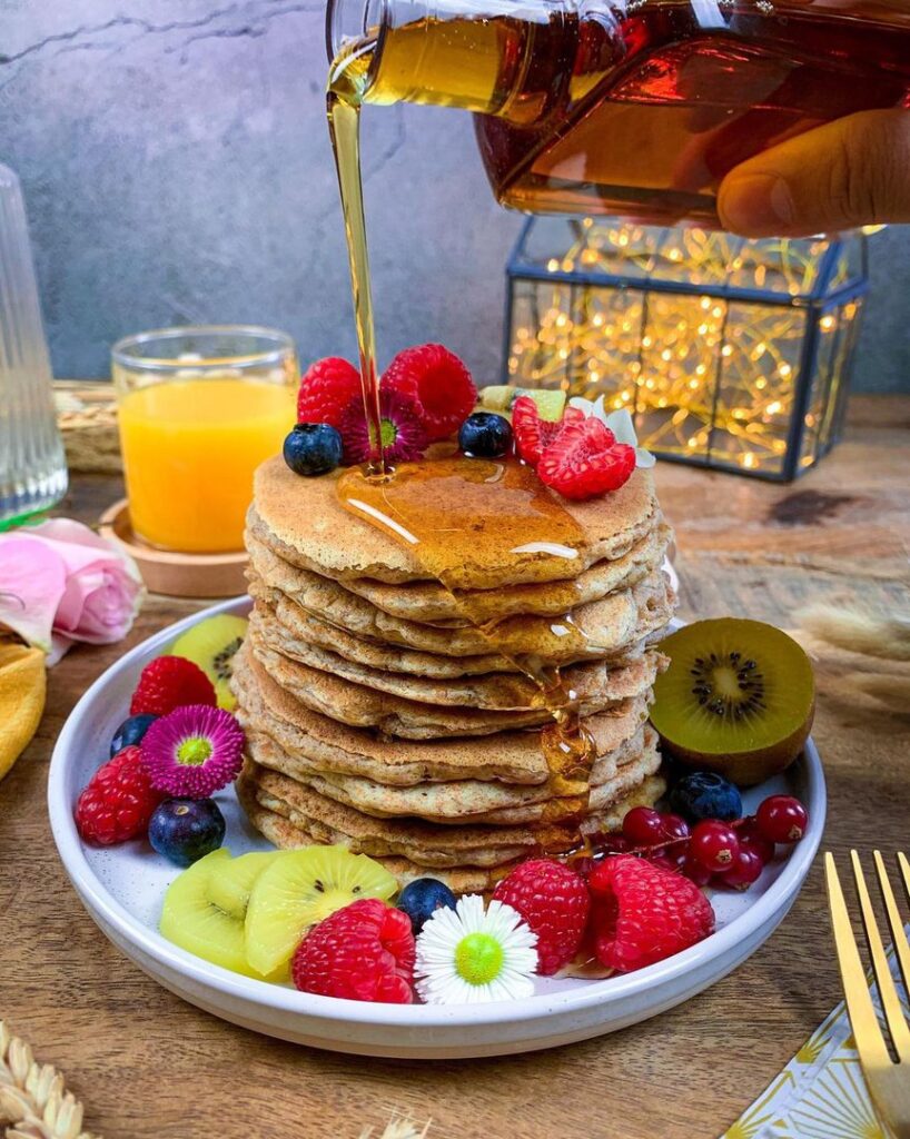 Pancakes vegan et moelleux