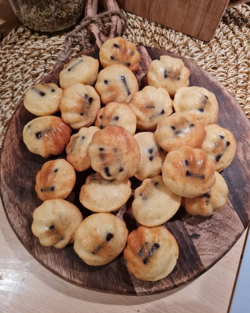 Coquelines fourrées au chocolat