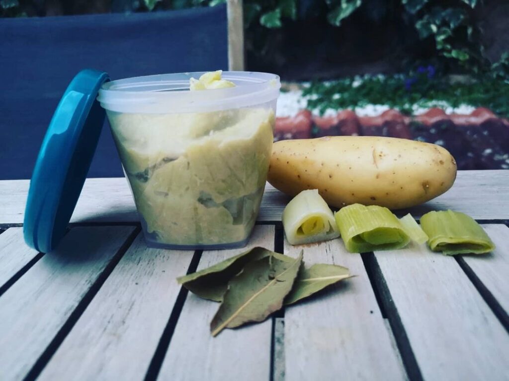 Fondue de poireaux et Saint Jacques