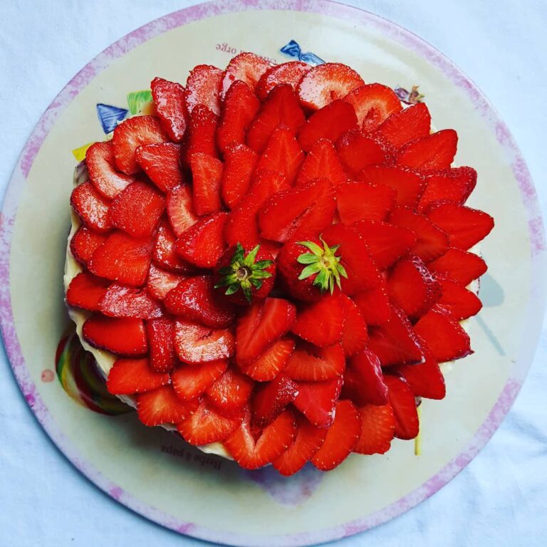 Fraisier maison simple Fraisier maison simple