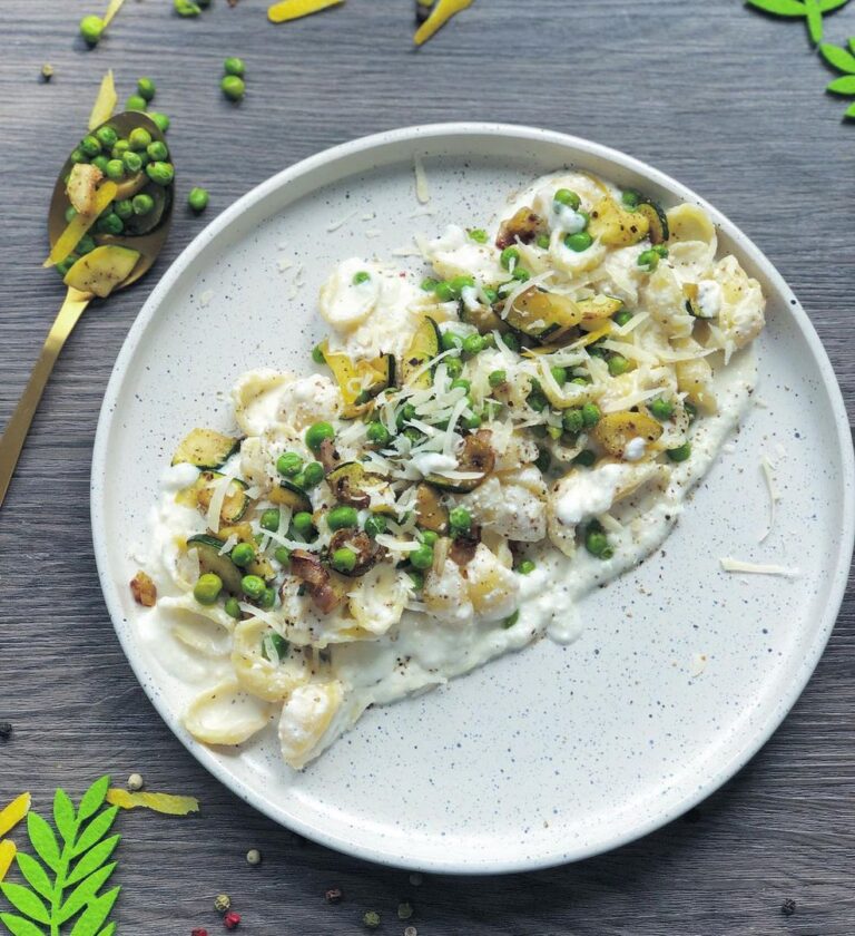 Pâtes ricotta citron
