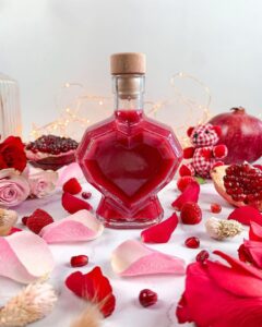 Philtre d’amour grenade et framboise de la Saint-Valentin