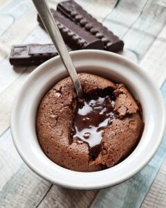 Moelleux cœur coulant au chocolat noir