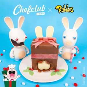 Weihnachts-Geschenke-Kuchen für die Rabbids