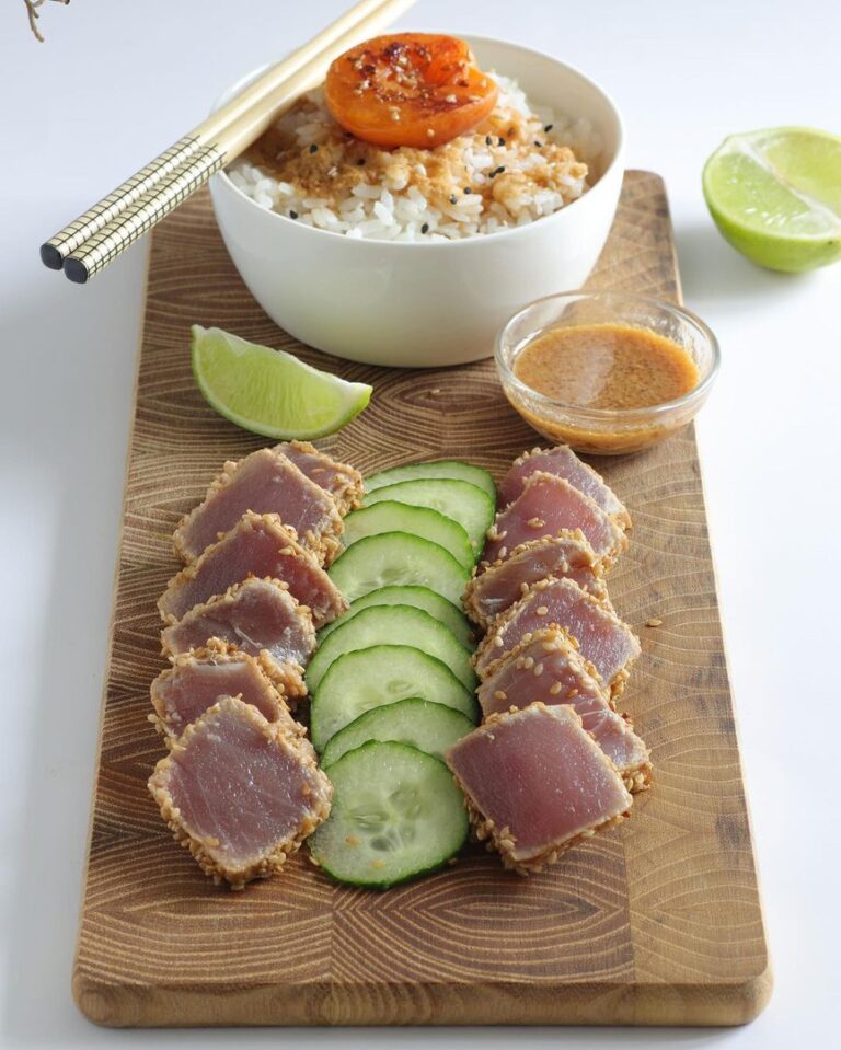 Tataki de thon Tataki de thon