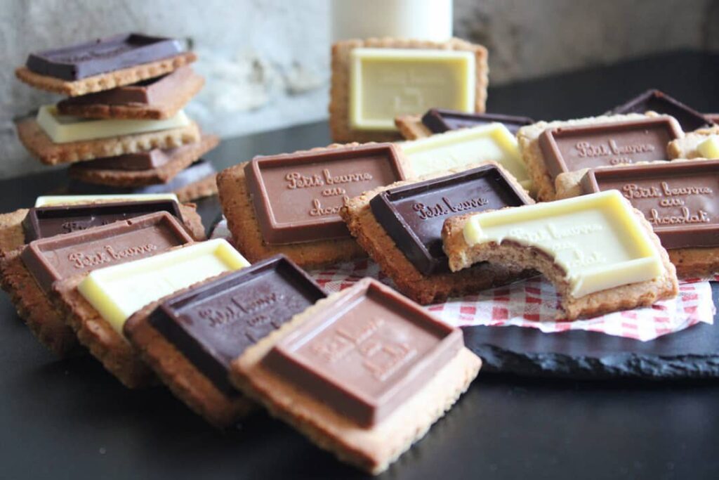 Petits beurre au chocolat maison