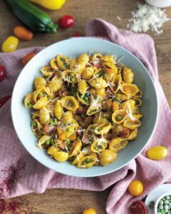 One pot pasta au chorizo et safran