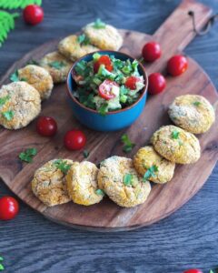 Boulettes de carottes au cumin, gingembre et menthe Boulettes de carottes au cumin, gingembre et menthe
