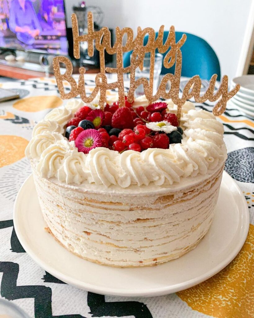 Mille crêpes au chocolat blanc