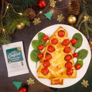 Tarte sapin de Noël aux épices Chefclub