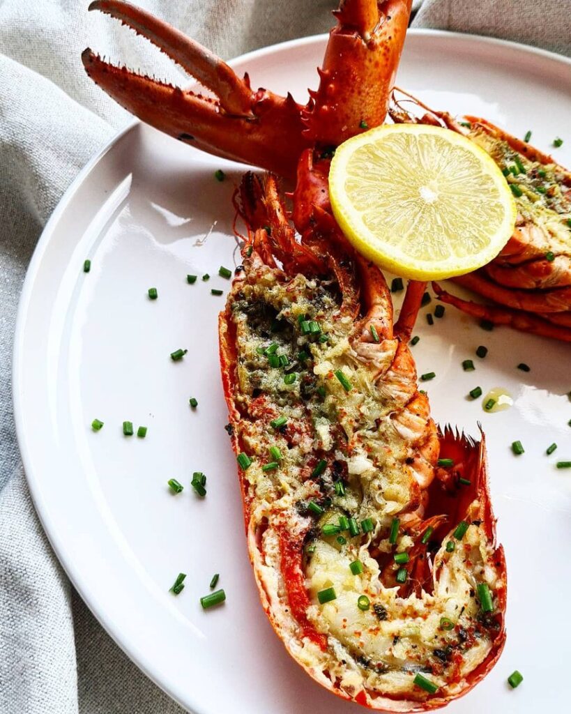 Homard et beurre persillé à l&rsquo;ail
