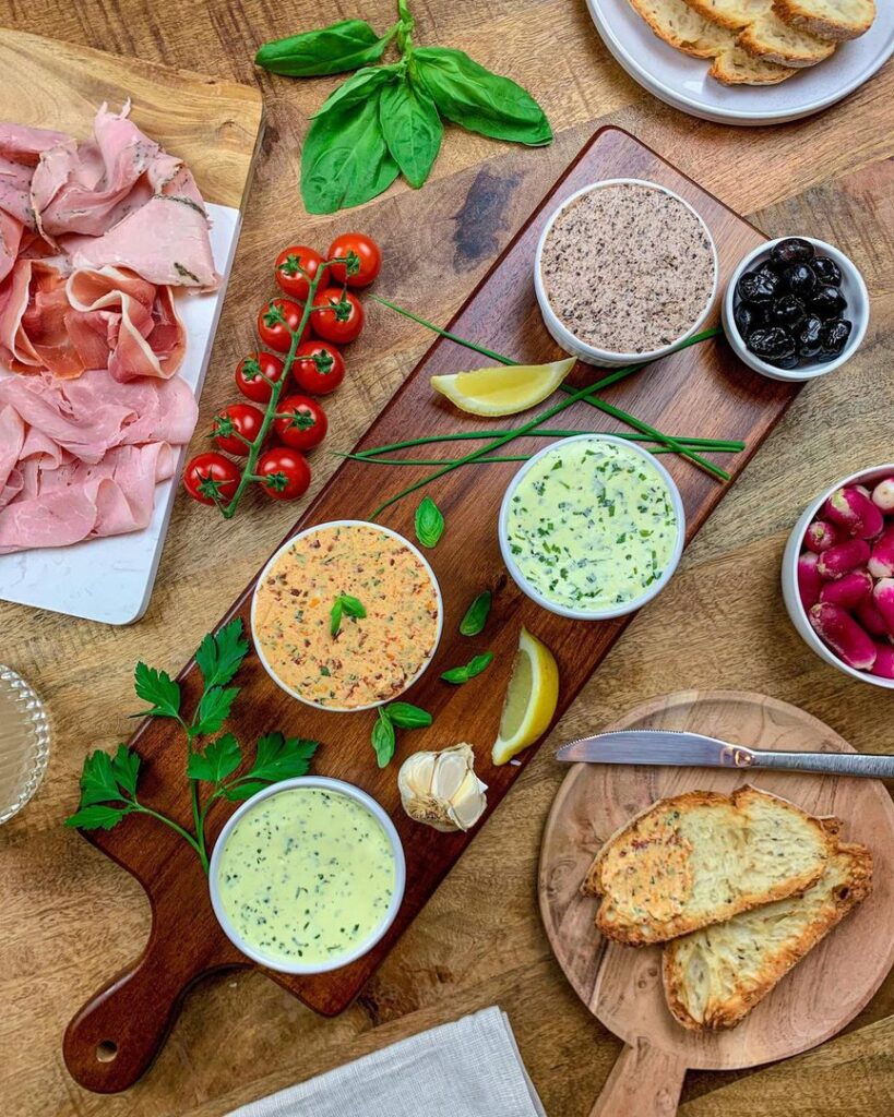 Beurres aromatisés pour l&rsquo;apéro