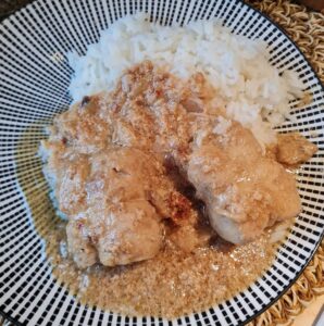 Paupiettes de veau aux oignons et champignons