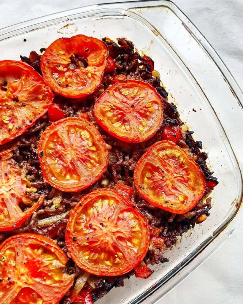 Parmentier d&rsquo;aubergines au four