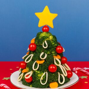 Sapin de Noël aux légumes