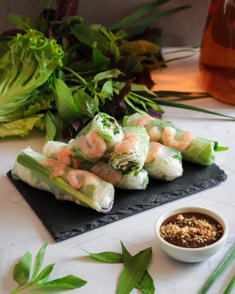 Rouleaux de printemps au porc et crevettes Rouleaux de printemps au porc et crevettes