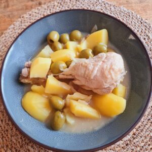 Poulet façon tajine