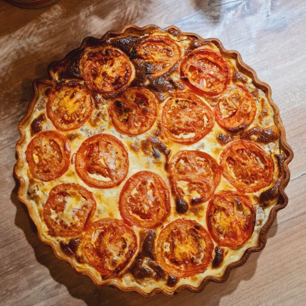 Tarte thon & tomates
